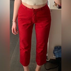 Red Eddie Bauer Pants